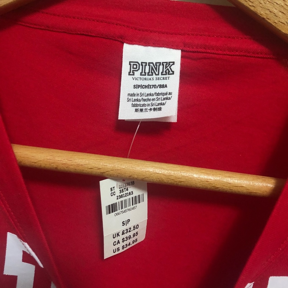 Christmas Pink Nation Long Sleeved Shirt - Picture 3 of 3